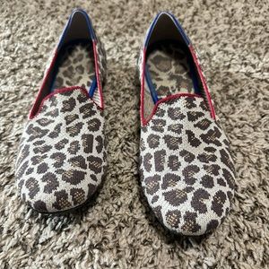 Rothy’s Loafers.  Animal print size 8